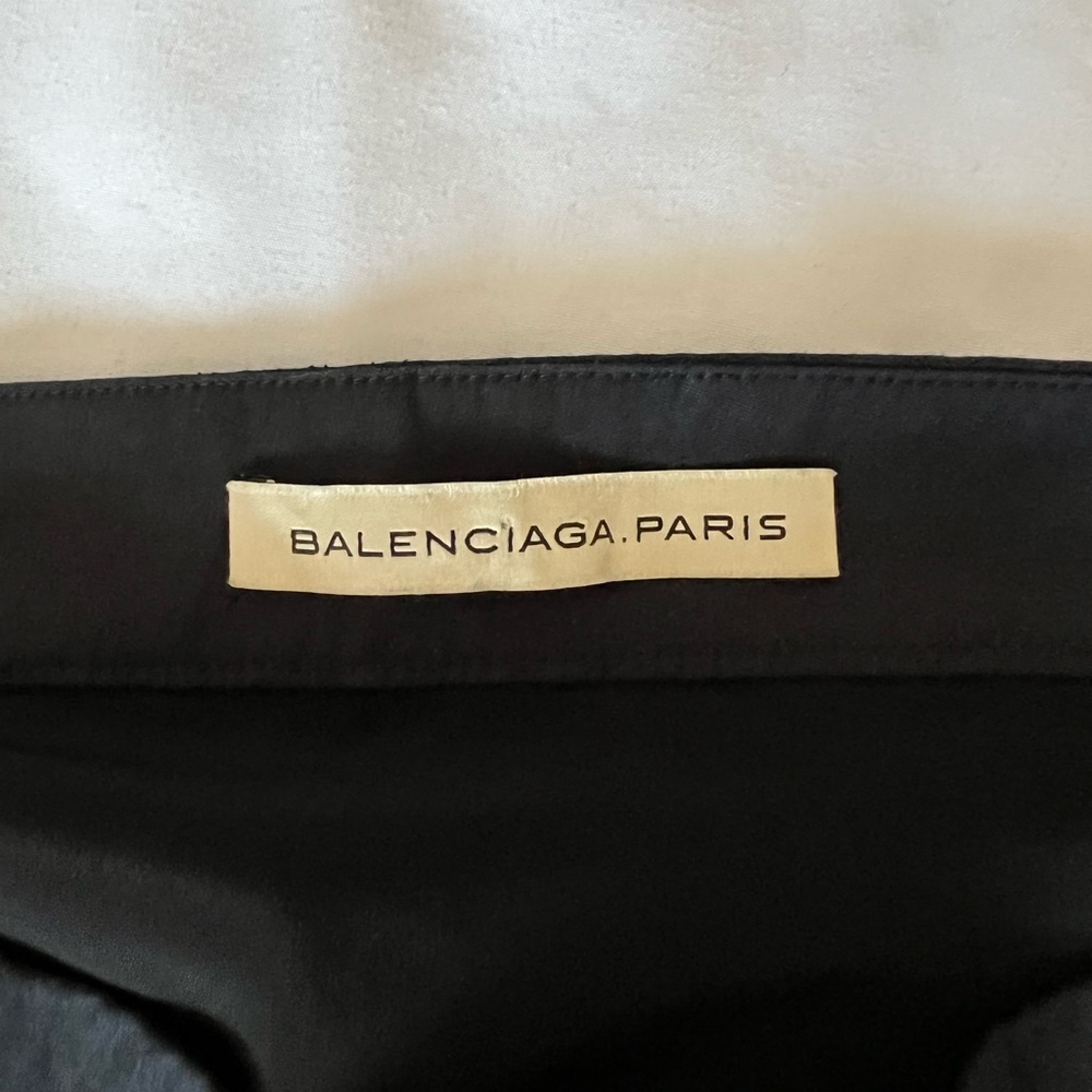 Balenciaga Black lace mini skirt - Picture 5 of 6